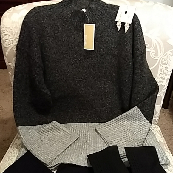 MICHAEL Michael Kors Sweaters - 🆕🆕SALE💜🌟NWT MICHAEL KORS 2 Tone Sweater